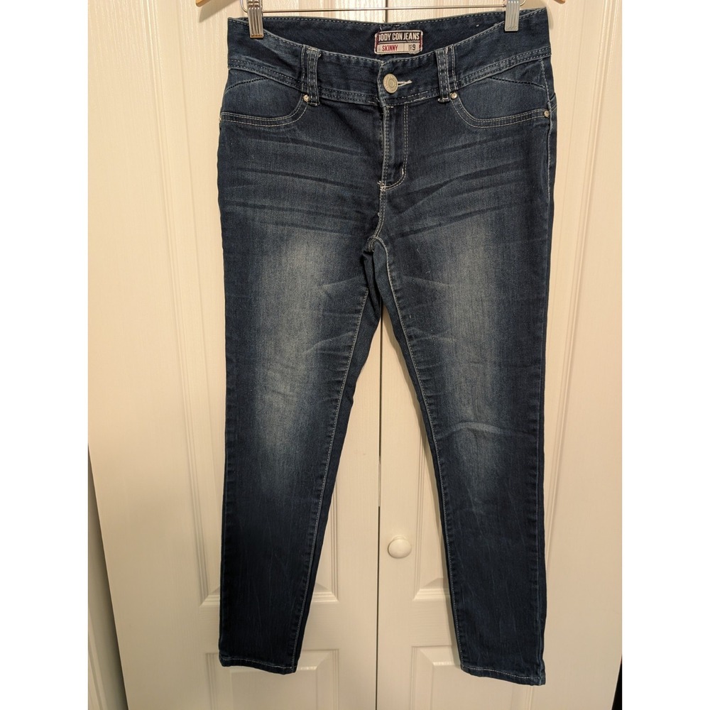 Body Con by Amethyst Size 9 Y2K Skinny Stretch Jeans